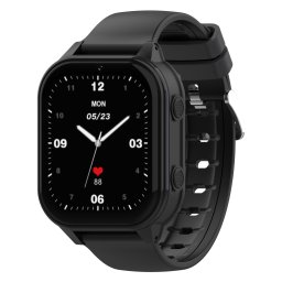 Ceas smartwatch GPS copii Wonlex CT19, Negru