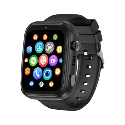 Ceas smartwatch pentru copii YQT-T45 PRO, Negru