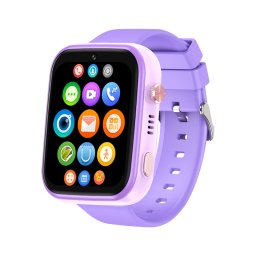 Ceas smartwatch pentru copii YQT-T45 PRO, Violet