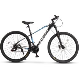 Bicicleta MTB-HT Carpat Ian 2.9 C2959G 29", Negru/Alb/Albastru