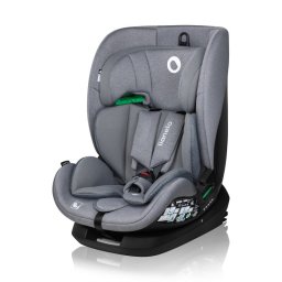 Scaun auto, Lionelo, Lavender I-size, Isofix, Cu centura TopTether, Cu spatar inclinabil in 5 pozitii, Cu tetiera reglabila in 13 pozitii, Instalare cu fata inainte, 9-36 Kg, 76-150 cm, Conform cu ECE R129, Bej