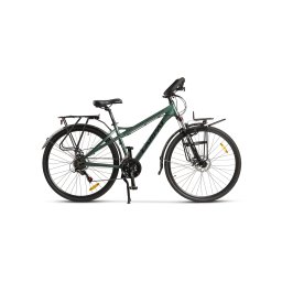 Bicicleta de oras (Trekking) Carpat 700C 28", Verde/Negru