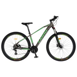 Bicicleta Hidraulica MTB-HT Carpat Wrangler C2959AH 29", Gri/Verde
