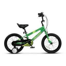 Bicicleta Copii 4-6 ani Velors V1603B 16", Verde/Negru