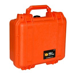 Geanta rigida submersibila Peli SmallCase 1200 Orange (Optiuni incluse: Cu burete pretaiat)