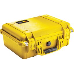Geanta etansa Peli SmallCase 1450 Galben (Optiuni incluse: Burete pretaiat)