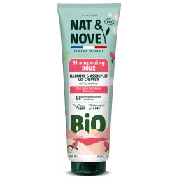 Sampon BIO delicat pentru toate tipurile de par, cu extract de galbenele NatNove