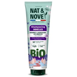 Sampon BIO pentru par cret, cu extract de nalba NatNove