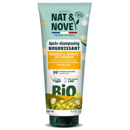 Balsam BIO hranitor pentru par uscat, cu extract de ovaz NatNove