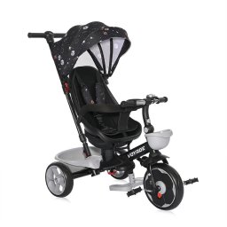 Tricicleta pentru copii, voyage, cu sezut reversibil, 1-5 ani, black cosmos