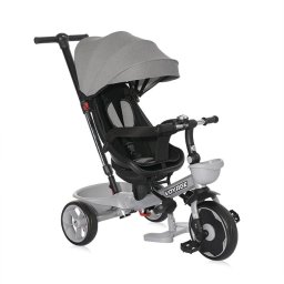 Tricicleta pentru copii, voyage, cu sezut reversibil, 1-5 ani, grey