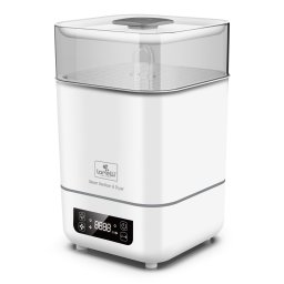 Sterilizator electric cu aburi si uscator pentru biberoane,lorelli, alb