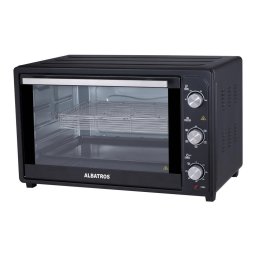 Cuptor electric Albatros A72BRCL2, 2200W, 72L, rotisor, convectie, 4 programe, negru