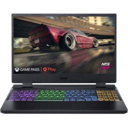 Laptop Gaming Acer Nitro 5 AN515-58, Intel Core i5-12450H, 15.6 inch FHD, 16GB RAM, 512GB SSD, nVidia RTX 4050 6GB, No OS, Negru