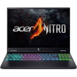 Laptop Gaming Acer Nitro 16 AN16-73, Intel Core i5-14450HX, 16 inch WUXGA, 16GB RAM, 512GB SSD, nVidia RTX 4060 8GB, Free DOS, Negru