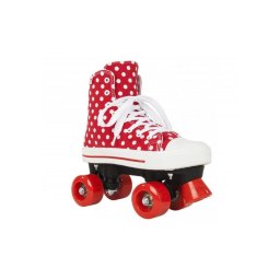 Role ROOKIE CANVAS HIGH POLKA DOTS, 35 (Rosu)