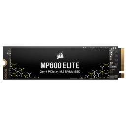 Solid-State Drive (SSD) Corsair MP600 ELITE 2TB, Gen4 PCIe x4 NVMe M.2 SSD (no heatsink), Negru