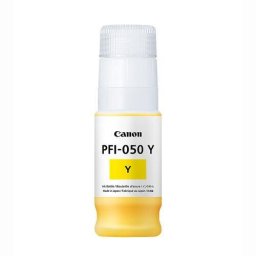 Cerneala CANON PFI-050Y, Galben, Original, 70 ml, compatibil Canon TC-20, TC-20M
