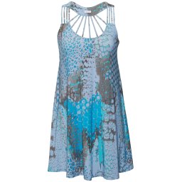 BUFFALO Rochie de plaja azur / albastru aqua / gri / mov pastel