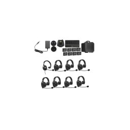 Microfon Solutie intercom completa WiTalk WT8S8xbat 8 pers Full-Duplex 1.9GHz single-ear Negru