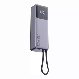 Baterie externa BHR9361GL, 165W, 10000mAh, Gri