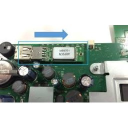 CQ890-67105 USB FW Drive For HP Designjet T120 T520 Blue Screen Solution