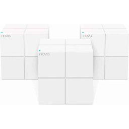 MESH TENDA Sistem wireless- AC1200 1 x 10/100/1000Mbps WAN- 1 x 10/100/1000Mbps LAN on primary- dual-band AC1200Mbps867300)- NOV