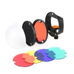 BK Control Kit Triopo cu 5 accesorii magnetice pentru blitz speedlite
