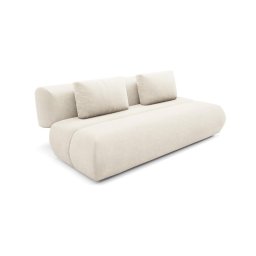 Canapea extensibilă FANO, crem, 3 locuri