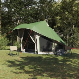 Cort pentru Familie Tipi Verde 10-Persoane Impermeabil GartenMobel Dekor