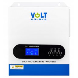 Invertor Off-Grid, Solar Sinus Pro Ultra Plus 7000 24/230v (3500/7000w) wi-fi + 100a mppt (60-500v), Volt Polska