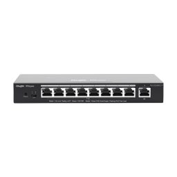 Switch 8 porturi PoE+ RJ45 Gigabit, 1 port uplink RJ45 Gigabit, L2 Cloud Management - Ruijie RG-ES209GC-P
