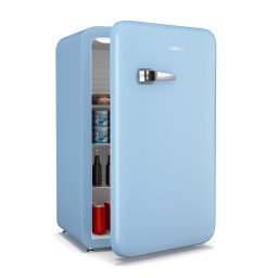 Klarstein Audrey Evo frigider, 112 l, design retro, silențios, compact, disponibil în 3 culori. (HEA19-Aud136-Bl)