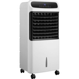 Racitor de aer portabil 4 in 1, cu telecomanda, 80 W, 3 viteze, rezervor 12 L, debit 485 m³/h, functie de ionizare, 38x35x81 cm, Strend Pro