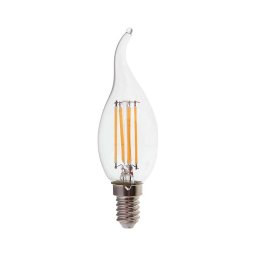 Bec LED FILAMENT E14/4W/230V 6500K
