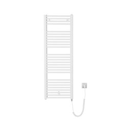 Radiator portprosop electric pentru baie Aqualine DIRECT-E 400W/230V 132 cm alb