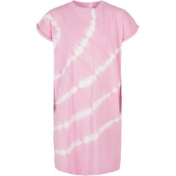 Urban Classics Rochie roz deschis / alb