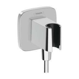 Accesoriu Hansgrohe FixFit Q, cot de iesire, crom - 26887000