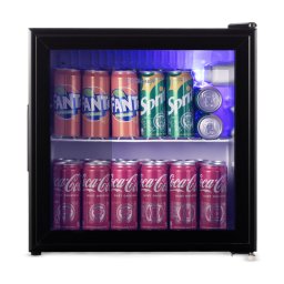 Vitrina frigorifica STARCREST SBC-50BKE, 46 L, Control temperatura, Usa sticla, H 48.8 cm, Negru