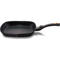 Tigaie BH/1636N, Grill, 28 cm, Colectia Black Rose, Negru