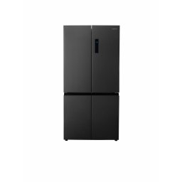 Frigider Side by Side Heinner HSBS-HM600MDNFDXE++, 4 usi, Total No Frost, capacitate totala: 600L, Clasa E, Compresor Inverter, display LED cu control touch, sistem Multi Air-Flow, tehnologie InoxCool, sistem MultiClimate, Negru (Inox Antracit)