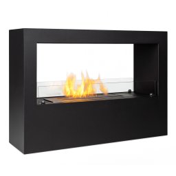 Blumfeldt Fiamme Scoppi, șemineu cu etanol, arzător din oțel inoxidabil, 3 litri, durata de ardere 5-6 ore (GDW38-FiaScoppi-BK)