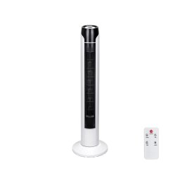 Ventilator turn Aigostar 50W/230V negru/alb + telecomandă