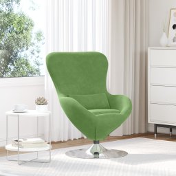 Scaun ou Verde Deschis din Catifea GartenMobel Dekor