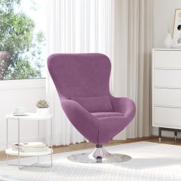 Fotoliul cu oua Catifea Violet GartenMobel Dekor
