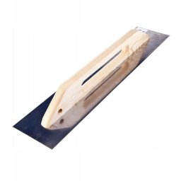 Gletiera inox, maner din lemn lung, 13x58 cm GartenVIP DiyLine