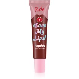 Rude Cosmetics Save My Lips balsam de buze hidratant cu peptide culoare Cherry 15 ml