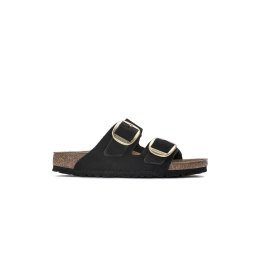 BIRKENSTOCK Sandale Leather Arizona Big Buckle Lenb 1023290 black