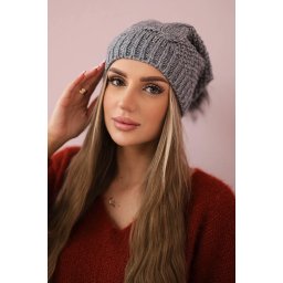 Kesi Cap with fleece Sandra K210 light gray