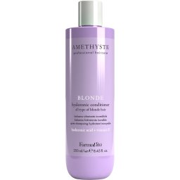 Balsam profesional hidratant pentru par blond, cu acid hyaluronic si vitamina E, Farmavita Amethyste Blonde, 250 ml